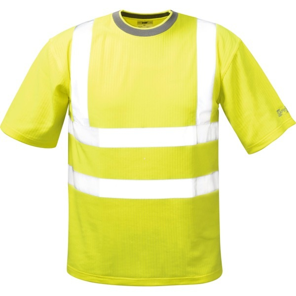 Safestyle T-Shirt, STEVEN, 75 % Polyester25 % Baumwolle, Größe: 3XL, neongelb 4025888211153 Safestyle