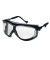 Schutzbrille skyguard NT, mit Bügeln, blaugrau, Tönung: klar