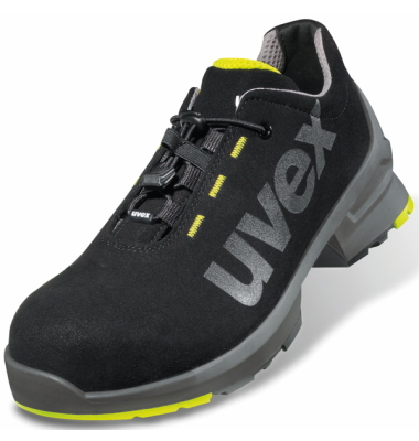 Sicherheitsschuhe uvex 1, S2, ESD, Unisex, schwarz/gelb, Weite 11, Gr&ouml;&szlig;e 49