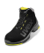 Sicherheitsschuhe uvex 1, S2, ESD, Unisex, schwarz/gelb, Weite 11, Gr&ouml;&szlig;e 45