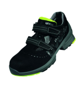 Sicherheitsschuhe uvex 1, S1, ESD, Unisex, schwarz/lime, Weite 11, Gr&ouml;&szlig;e 40