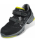 Sicherheitssandalen, S1, SRC, ESD, Unisex, schwarz, Größe 48