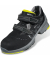 Sicherheitssandalen, S1, SRC, ESD, Unisex, schwarz, Größe 51