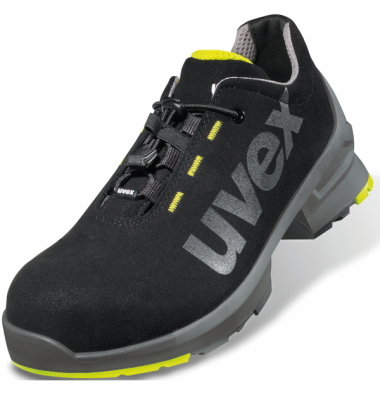Sicherheitsschuhe uvex 1, S2, ESD, Unisex, schwarz/gelb, Weite 11, Gr&ouml;&szlig;e 51