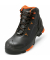 Sicherheitsstiefel uvex 2, S3L, ESD, Unisex, schwarz/orange, Weite 11, Gr&ouml;&szlig;e 36
