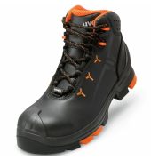 Sicherheitsstiefel uvex 2, S3L, ESD, Unisex, schwarz/orange, Weite 11, Gr&ouml;&szlig;e 38