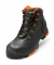 Sicherheitsstiefel uvex 2, S3L, ESD, Unisex, schwarz/orange, Weite 11, Gr&ouml;&szlig;e 38