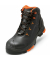 Sicherheitsstiefel uvex 2, S3L, ESD, Unisex, schwarz/orange, Weite 11, Gr&ouml;&szlig;e 48