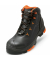 Sicherheitsstiefel uvex 2, S3L, ESD, Unisex, schwarz/orange, Weite 11, Gr&ouml;&szlig;e 52