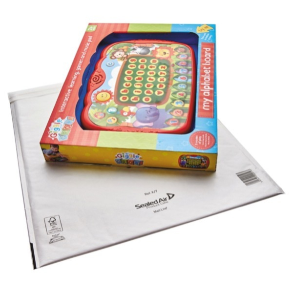 4044537122022 - Luftpolstertaschen K 7 100330461 innen 350x470mm Wahlweise für Selbstklebe- Adhäsions- oder Klammerverschluss verwendbar we 50 Stück