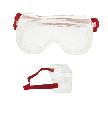 Schutzbrille 4800, StößePartikel, mit Gummi, farblos, klar