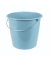 Eimer, KunststoffMetall, rund, 10 l, blau