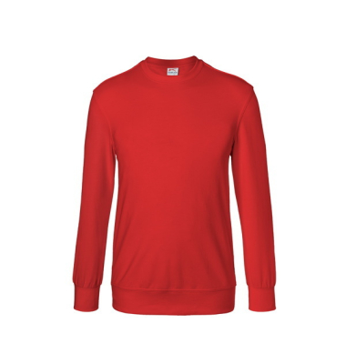 Sweatshirt Form 5023, Langarm, Größe: M, mittelrot
