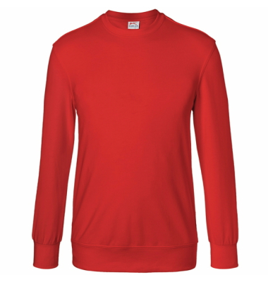 Sweatshirt Form 5023, Langarm, Größe: L, mittelrot