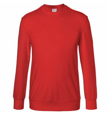 Sweatshirt Form 5023, Langarm, Größe: 4XL, mittelrot