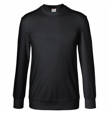 Sweatshirt Form 5023, Langarm, Größe: XS, schwarz