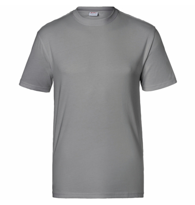 T-Shirt Form 5124, Kurzarm, Größe: 3XL, mittelgrau