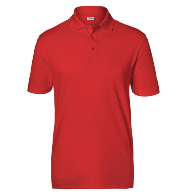 Poloshirt Form 5126, Kurzarm, Größe: L, mittelrot