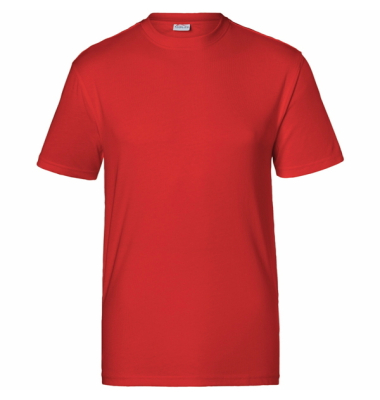 T-Shirt Form 5124, Kurzarm, Größe: 6XL, mittelrot