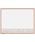 Schreibunterlage 10-701 26 003 braun/weiß 58,5x43,5cm
