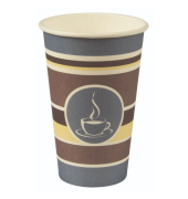 Becher to go, Pappe, beschichtet, 300 ml, 8 x 11,7 cm, bunt
