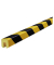 Kantenschutz eckig Schutzpuffer, Type G, U-Form, 2,6 x 2,6 x 100 cm, schwarzgelb