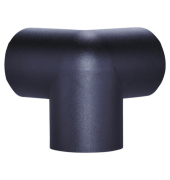 Schutzpuffer Type A, 3schenkliger Winkel, 6,5 x 6,5 x 6,5 cm, schwarz