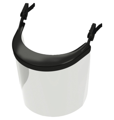 Schutzschild EVO Electric Arc, schwarz