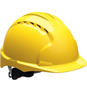 Schutzhelm EVO3 Revolution, mit Belüftung, HDPE, gelb