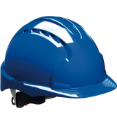 Schutzhelm EVO3 Revolution, mit Belüftung, HDPE, blau