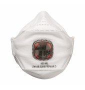 Atemschutzmaske Springfit™, 435ML, FFP3 NR D, mit Ausatemventil, weiß