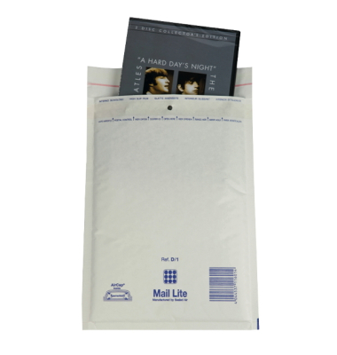 Luftpolstertasche, hk, Typ: D1, 200x270mm, i: 180x260mm, Papier, gold