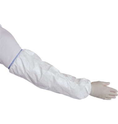 Armschoner, Einweg, Polyethylen, L: 50 cm, weiß Armschoner, Einweg, Polyethylen, L: 50 cm, weiß