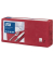 Servietten 477411, bordeaux / Uni, 3-lagig, 33x33cm