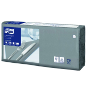 Servietten 477869, grau / Uni, 3-lagig, 33x33cm