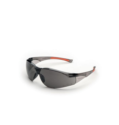 Schutzbrille 513 SOLAR SMOKE 2, mit Bügeln, rauchorange, Tönung: grau