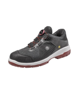 Sicherheitsschuhe, S1P, SRC, ESD, Unisex, schwarz/grau, Größe 36