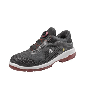 Sicherheitsschuhe, S1P, SRC, ESD, Unisex, schwarz/grau, Größe 36