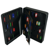 Schlüsselschrank, Metall, für: 140 Schlüssel, anthrazit