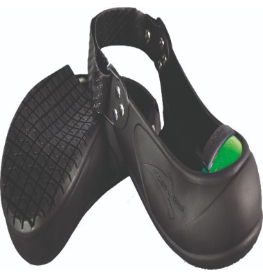 &Uuml;berschuhe, SRC, Unisex, schwarz/gr&uuml;n, Gr&ouml;&szlig;e 44-50