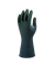 Arbeitshandschuhe AlphaTec, Naturgummilatex, schwarz, Gr&ouml;&szlig;e 9,5
