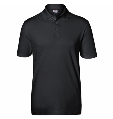 Poloshirt Form 5126, Kurzarm, Gr&ouml;&szlig;e: L, schwarz