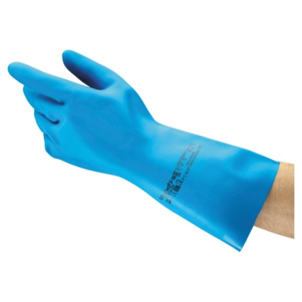 12 Stück Ansell Chemikalienschutzhandschuhe AlphaTec, Nitril, blau, Größe 8,5 0076490442051 Ansell