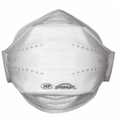 Atemschutzmaske Springfit™ 421ML, FFP2, ohne Ausatemventil, weiß Atemschutzmaske Springfit™ 421ML, FFP2, ohne Ausatemventil, weiß