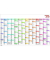 Plakatkalender BCO14, Data, 14 Monate / 1 Seite, 106x66,6cm, 2025