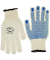 Arbeitshandschuhe Tiger Paw, PVC, weiß/blau, Größe 10 / XL
