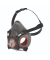 Atemschutzmaske Force 8, Halbmaske, L, mit Ausatemventil, schwarz