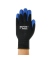 Arbeitshandschuhe EDGE, Naturgummilatex, schwarz/blau, Größe 10 / XL