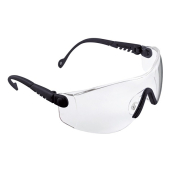 Schutzbrille OP-TEMA, seitlich offen, mit Bügeln, Tönung: klar