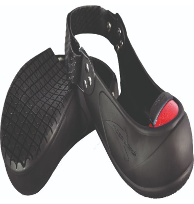 &Uuml;berschuhe, SRC, Unisex, schwarz/rot, Gr&ouml;&szlig;e 39-43